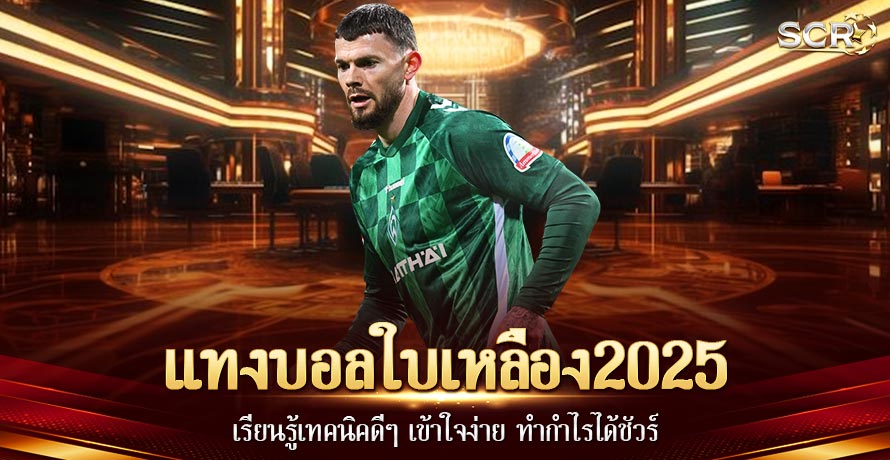 แทงบอลใบเหลือง2025