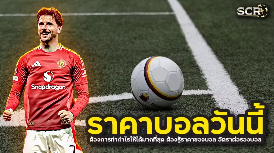 วิธีดู ราคาบอล ล่าสุดวันนี้